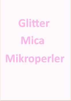 Glitter/Mica/Mikroperler