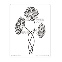 Beautiful Blossoms stencil