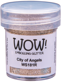 WOW City of Angels embossing glitter WS181R (T)