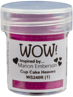 WOW Cup Cake Heaven embossing powder WS240R (T)