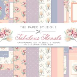 Fabulous Florals 12 x 12" papirblokk