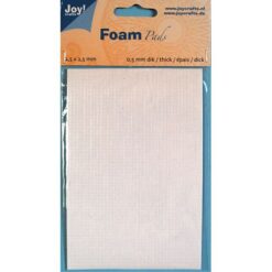 Foam Pads mini 0,5mm tykke, 2,5 x 2,5mm