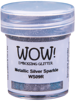 WOW Metallic Silver Sparkle embossing glitter WS09R (O)