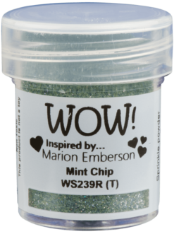 WOW Mint Chip embossing powder WS239R