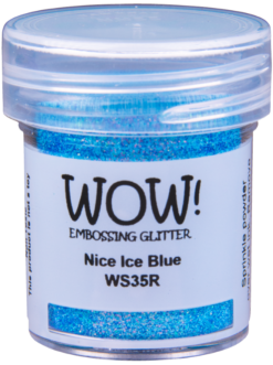 WOW Nice Ice Blue embossing glitter WS35R (OM)