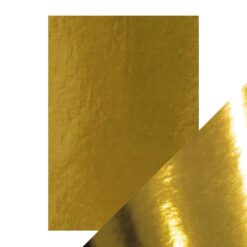 Mirror card - Polished Gold