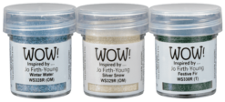 WOW Trio Winter Wonderland *Jo Firth-Young* embossing powder WOWKT053